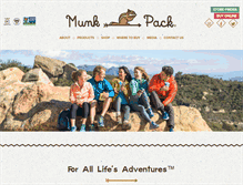 Tablet Screenshot of munkpack.com